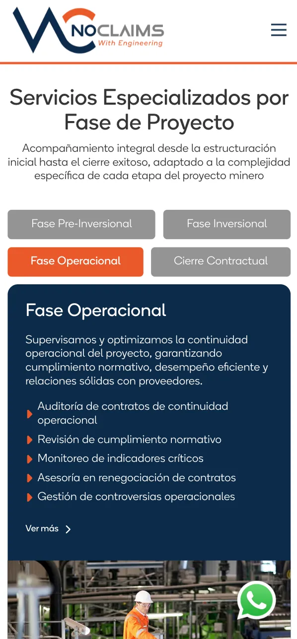 Fases NoClaims Mobile