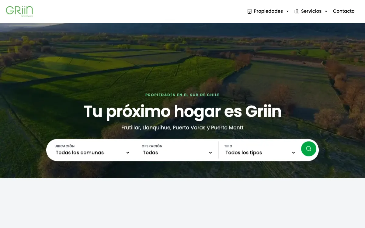 Sitio web de Griin