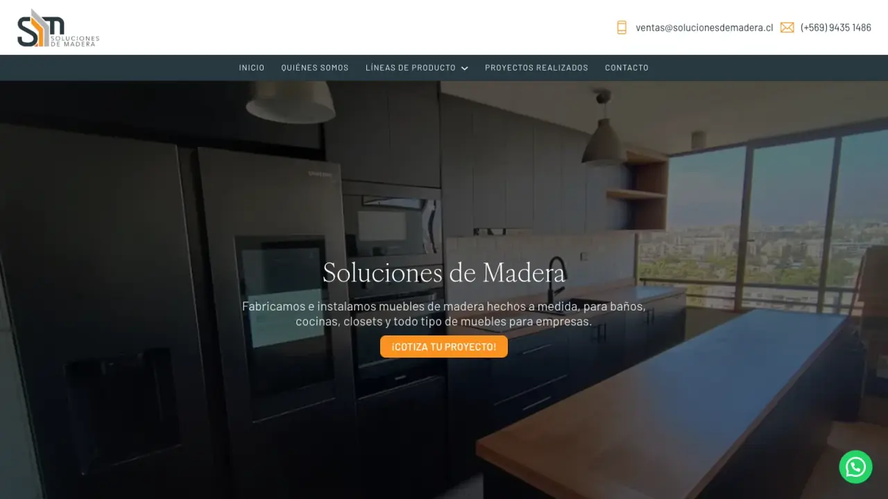 Sitio Soluciones en Madera