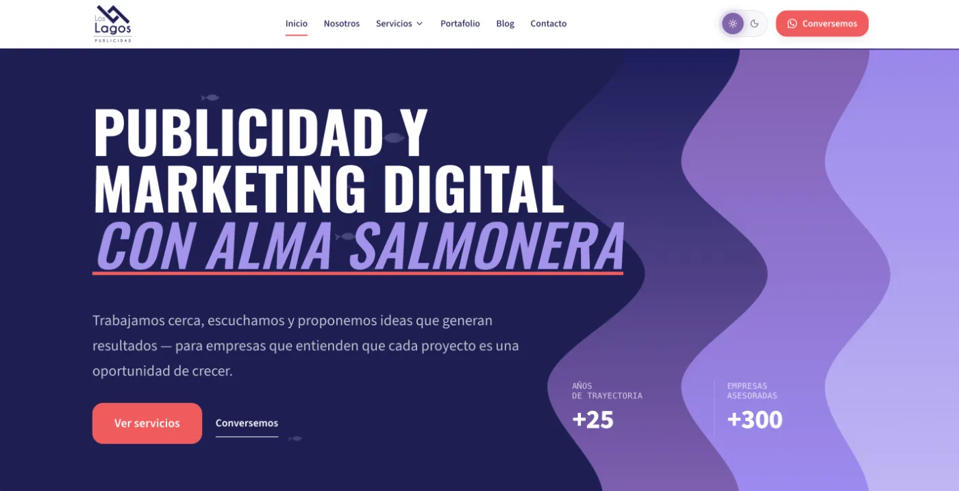 Sitio Los Lagos Publicidad