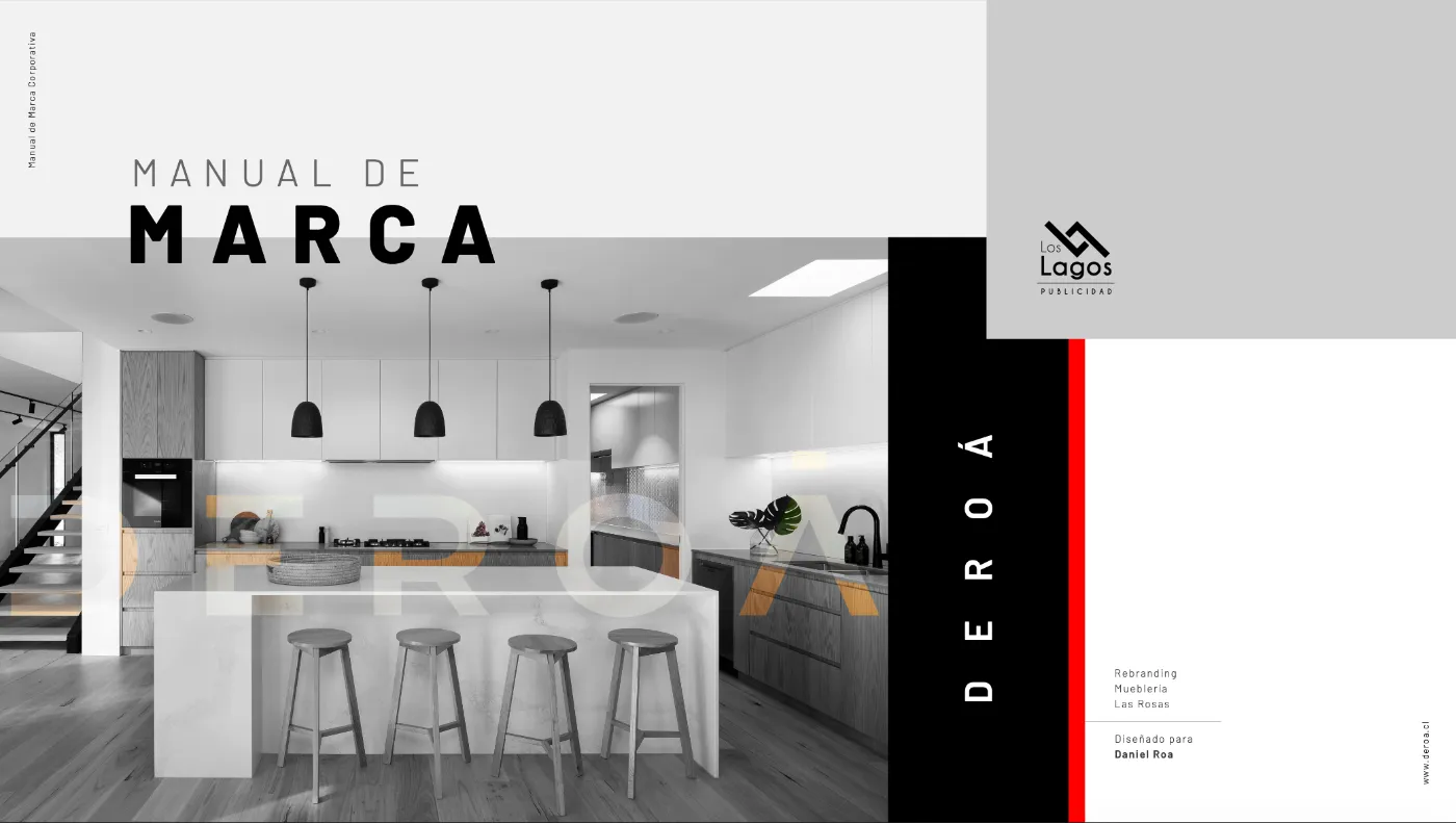 DeRoá Manual de Marca - Portada